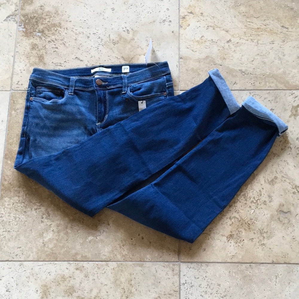 NWT—SP Black Mid rise boyfriend jeans- Super Soft - Picture 3 of 8